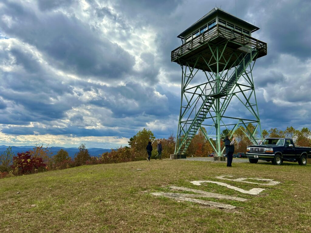 The Panther Top Fire Tower.